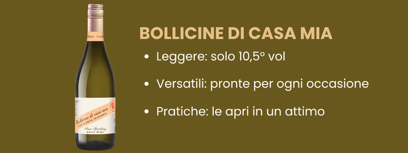 Bollicine di Casa Mia caratteristiche